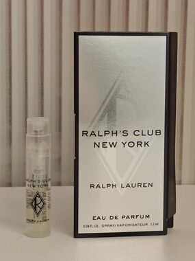 New Ralph Lauren Ralph's Club For Men EDP  0.04oz/1.2ml Sample Spray